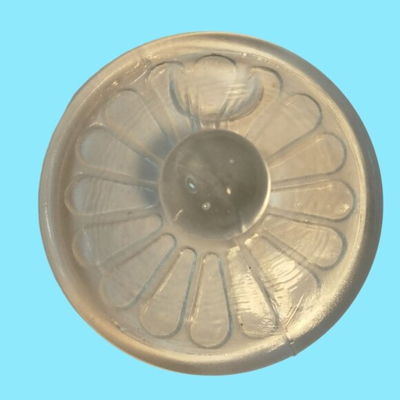 Norpro Glass Cookie Stamps 4 Classic Designs Heart Circle Daisy Flower - Picture 6 of 16